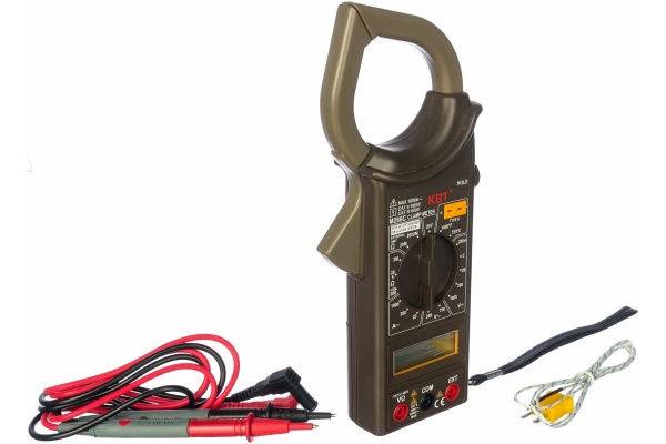 Токовые цифровые клещи КВТ M266C 70480