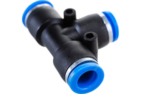 Фитинг T-образный 8 мм для пластиковых трубок ROCKFORCE RF-SPE08