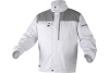 Рабочая куртка HOEGERT TECHNIK SALM, белая, р.2XL HT5K361-2XL