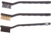 Щетки 180 мм, набор 3 шт., латунь, сталь, нейлон Top Tools 14A618