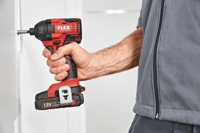 Трехскоростной ударный винтоверт FLEX ID 18.0 В ID 1/4" 18.0-EC 491241