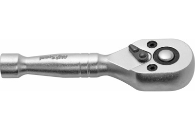 Трещотка AV Steel 1/4 72-зубца укороченная 95мм AV-508600