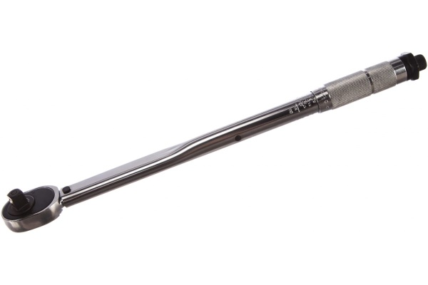 Динамометрический ключ 28-210 Нм, 1/2", CrV, хромированный, быстрый сброс STELS 14159