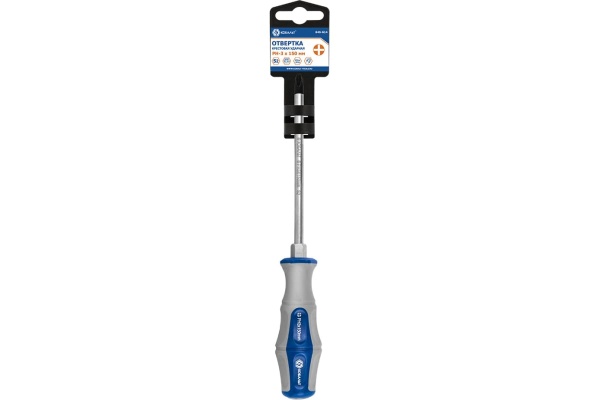 Отвертка ударная Ultra Grip PH-3 x150 мм S2 КОБАЛЬТ 646-614