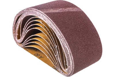 Лента шлифовальная (10 шт; 75х457 мм; P60) ПРАКТИКА 032-874