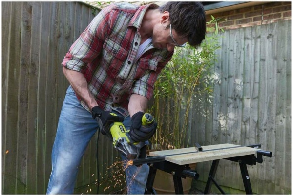 Угловая шлифмашина Ryobi RAG950-125S 5133002495