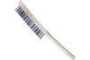 Ручная щетка OSBORN 3 ряда, 295x145, ворс прямая нерж сталь 0,30 151.333-0001