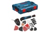 Аккумуляторный резак Bosch GOP 10.8 V-LI + комплект оснастки 36 единиц 0.601.858.00D