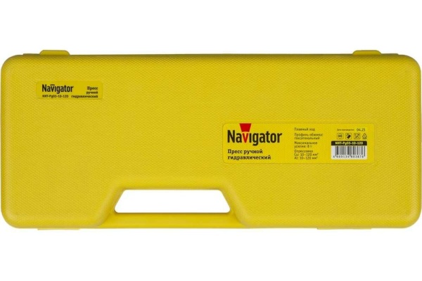Гидравлический пресс Navigator NHT-Pg03-10-120 ручной, плавный ход 80387