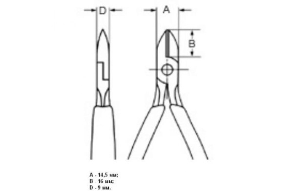 Бокорезы Knipex KN-7622125