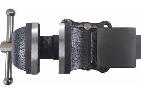 Слесарные тиски GRIFF 75 мм, серия PRO, поворотные, стальные, с наковальней 5кг g164022