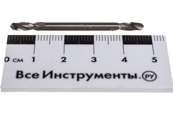 Сверло по металлу двустороннее (2 шт; 3.2 мм) ПРАКТИКА 037-763