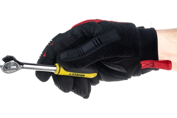 Трещотка STAYER PROFI для торцевых головок, Cr-V, 1/4" 27785-1/4