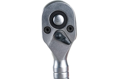 Трещотка AV Steel 1/4 72-зубца укороченная 95мм AV-508600