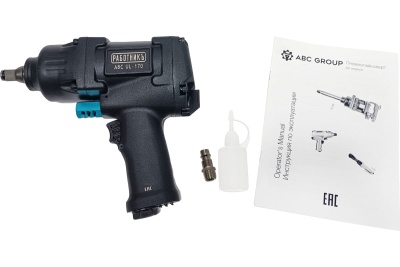 Ударный пневмогайковерт ABC 1/2", 1100 нм, работникъ UL-170