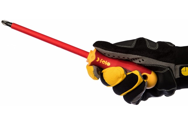Диэлектрическая крестовая отвертка Felo Ergonic PZ 3X150 41530490