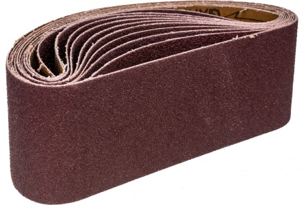 Лента шлифовальная (10 шт; 75х533 мм; P60) ПРАКТИКА 032-935