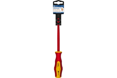 Отвертка диэлектрическая Ultra Grip SL 6,5 х 150 мм CR-V КОБАЛЬТ 646-461