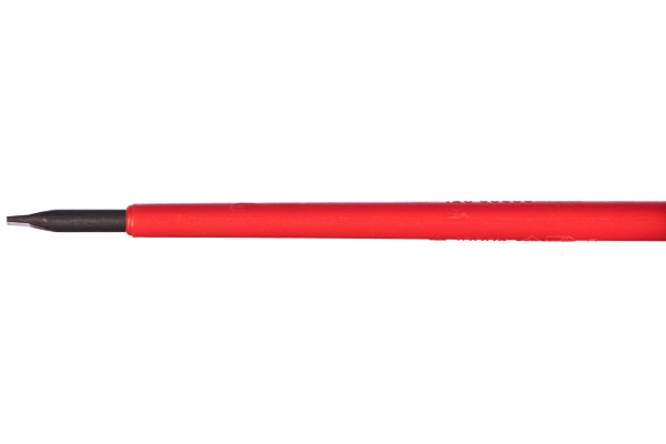 Диэлектрическая отвертка Felo Ergonic 4,0х0,8х100 плоская шлицевая 41304090