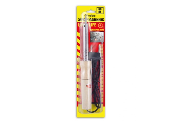 Паяльник Belsis 60 Вт, деревянная ручка BSI0260