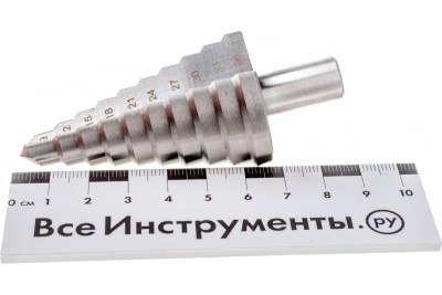 Сверло ступенчатое (9-36 мм; 9 ступеней; HSS) по металлу FIT IT 36399