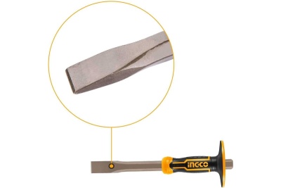 Зубило с протектором INGCO INDUSTRIAL 25x19x305 мм HCCL852519