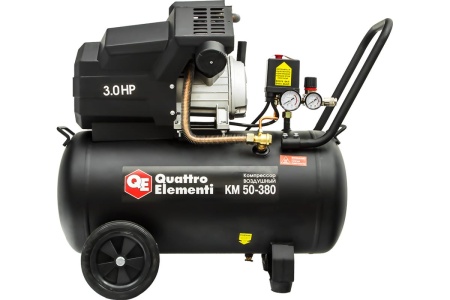 Поршневой масляный компрессор QUATTRO ELEMENTI KM 50-380 248-504