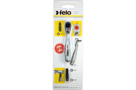 Трещотка 60 зубьев 1/4" Felo 05763501