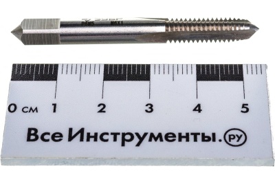 Машинно-ручной метчик, одинарный, для нарезания метрической резьбы ЗУБР М6 x 1,0 4-28005-06-1.0_z01