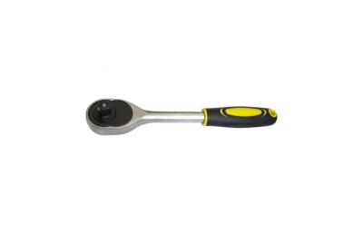 Трещотка WMC TOOLS реверсивная, с резиновой ручкой, 1/2''(L-255мм,24зуб.) 48820 80244