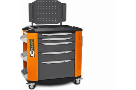 Инструментальная тележка Toollbox серии premium ТВР-5 RAL 2008