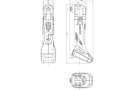 Многофункциональный инструмент Metabo MT 18 LTX Compact 613021860