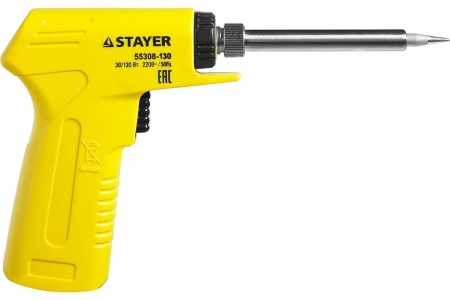 Электропаяльник STAYER Proterm 30-130Вт 55308-130