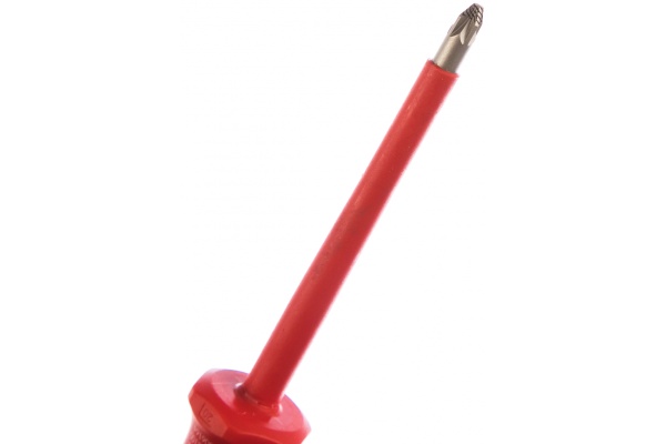 Отвёртка диэлектрическая Wera, VDE, PZ 2х100 мм, WE-006164