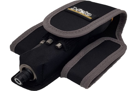 Трещотка Felo Ergonic K 1/4, поворотная, с набором бит в чехле, 16 предметов 06071604