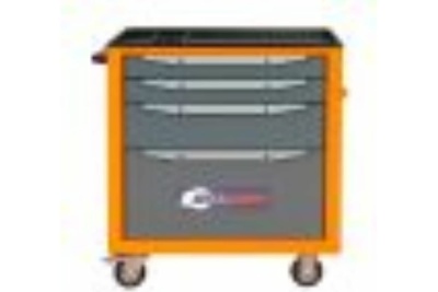 Инструментальная тележка Toollbox серии standart TBS-4 RAL 2008