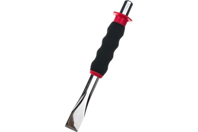 Зубило KS Tools плоское, 20x210 мм, с защитной рукояткой 156.0241
