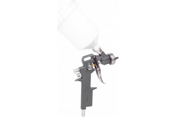 Пневматический краскопульт INTERTOOL HP, форсунка 1.5 мм, бачок 600 мл PT-0204