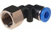 Фитинг угловой для пластиковых трубок (6 мм; 1/4F) ROCKFORCE RF-SPLF06-02