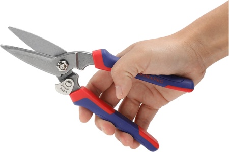 Универсальные кованые ножницы WORKPRO 200 мм WP214009