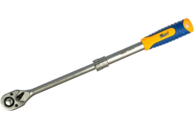 Трещоточная рукоятка с быстрым сбросом 1/2 Dr телескопическая KRAFT KT 700619