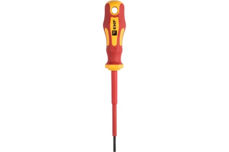 Отвертка EKF Master SL2.5x80 мм 1000В sl-2.5-80-mas-in