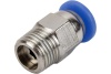 Фитинг для пластиковых трубок (4 мм; 1/8М) ROCKFORCE RF-SPC04-01