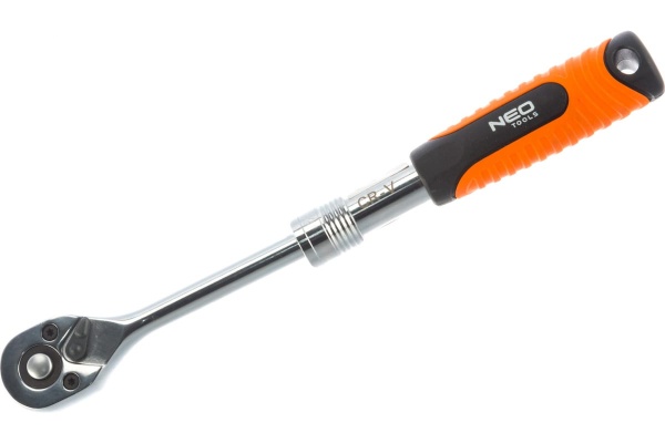 Трещоточный Ключ NEO Tools 1/4", 150-200мм 08-502