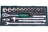 Набор торцевых головок 1/2"DR 10-32 мм 24 предмета (ложемент) Jonnesway S04H4524ST (S04H4524SP)