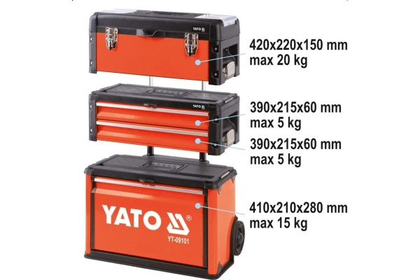 Инструментальная тележка YATO YT-09101