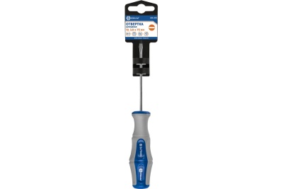 Отвёртка Ultra Grip SL 3 х 75 мм CR-V КОБАЛЬТ 646-225