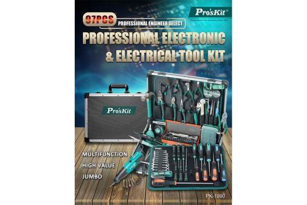 Универсальный набор инструментов ProsKit PK-1990B (аналог 1PK-1990B) С00040088
