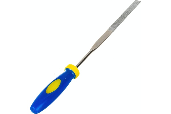 Алмазные надфили, мягкая ручка, 3х140х50мм, 5шт FIT HQ 42173