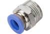 Фитинг для пластиковых трубок (8 мм; 3/8М) ROCKFORCE RF-SPC08-03